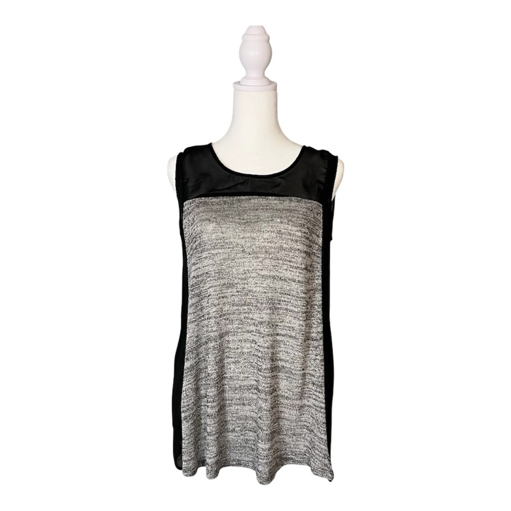 Chic Black and Gray Women's Tank Top